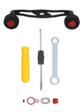 Aluminum Alloy Rocker Handle for Fishing Equipment (120MM Wheelbase)