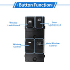 Front Right Power Window Switch for Nissan Micra (2015–2017) No. 254013BB0C