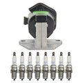 Ignition Coil & Spark Plug Kit for SL500 500SL Arnage B150 V8 (NGK, Bosch)