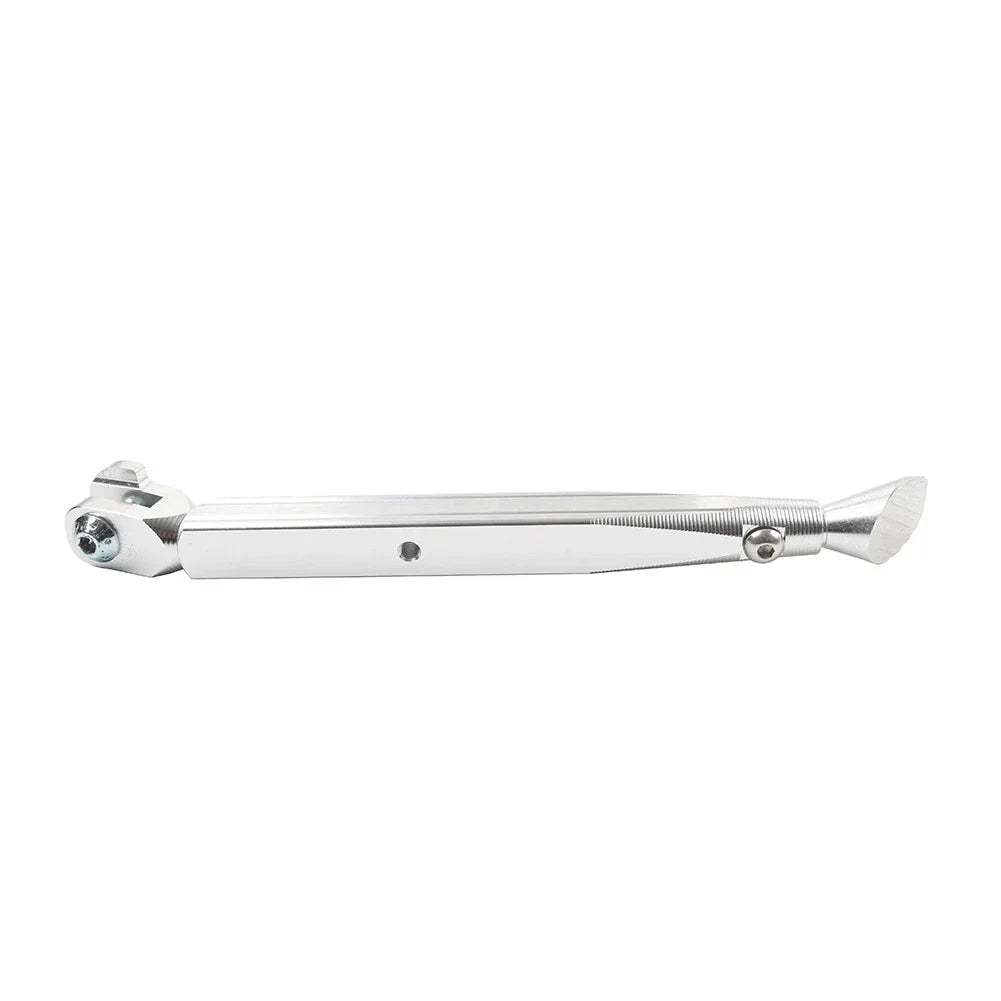 CNC Silver Adjustable Kickstand Foot for Motorcycle Universal