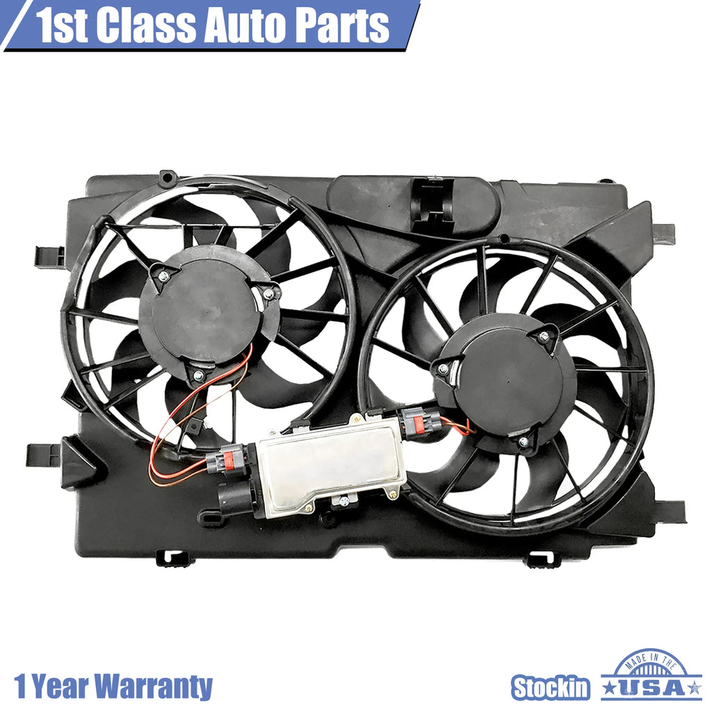 Dual Cooling Fan Assembly for Ford Fusion Lincoln MKZ (2006–2012)
