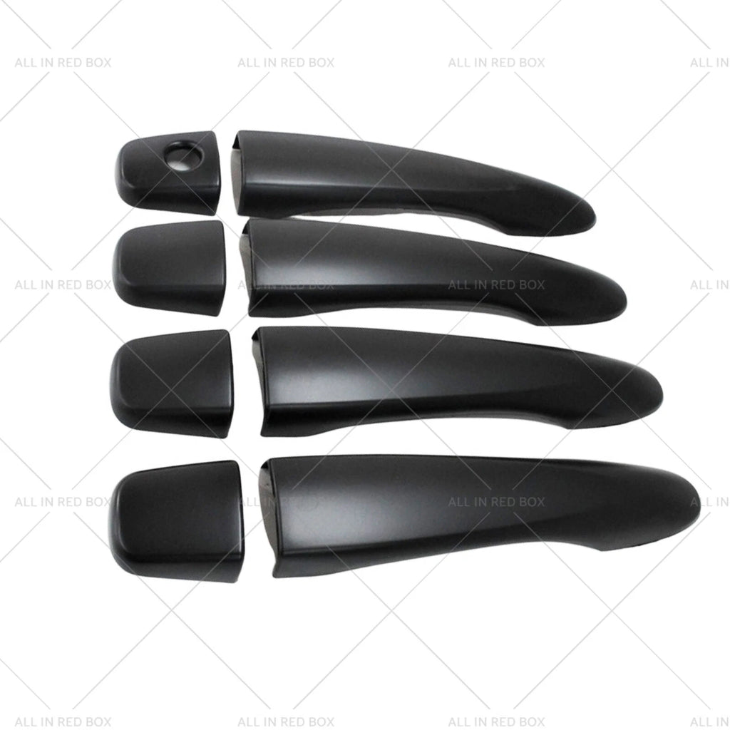 4X Remote Key Door Handle Covers for Nissan Navara D40 (2005–2015)