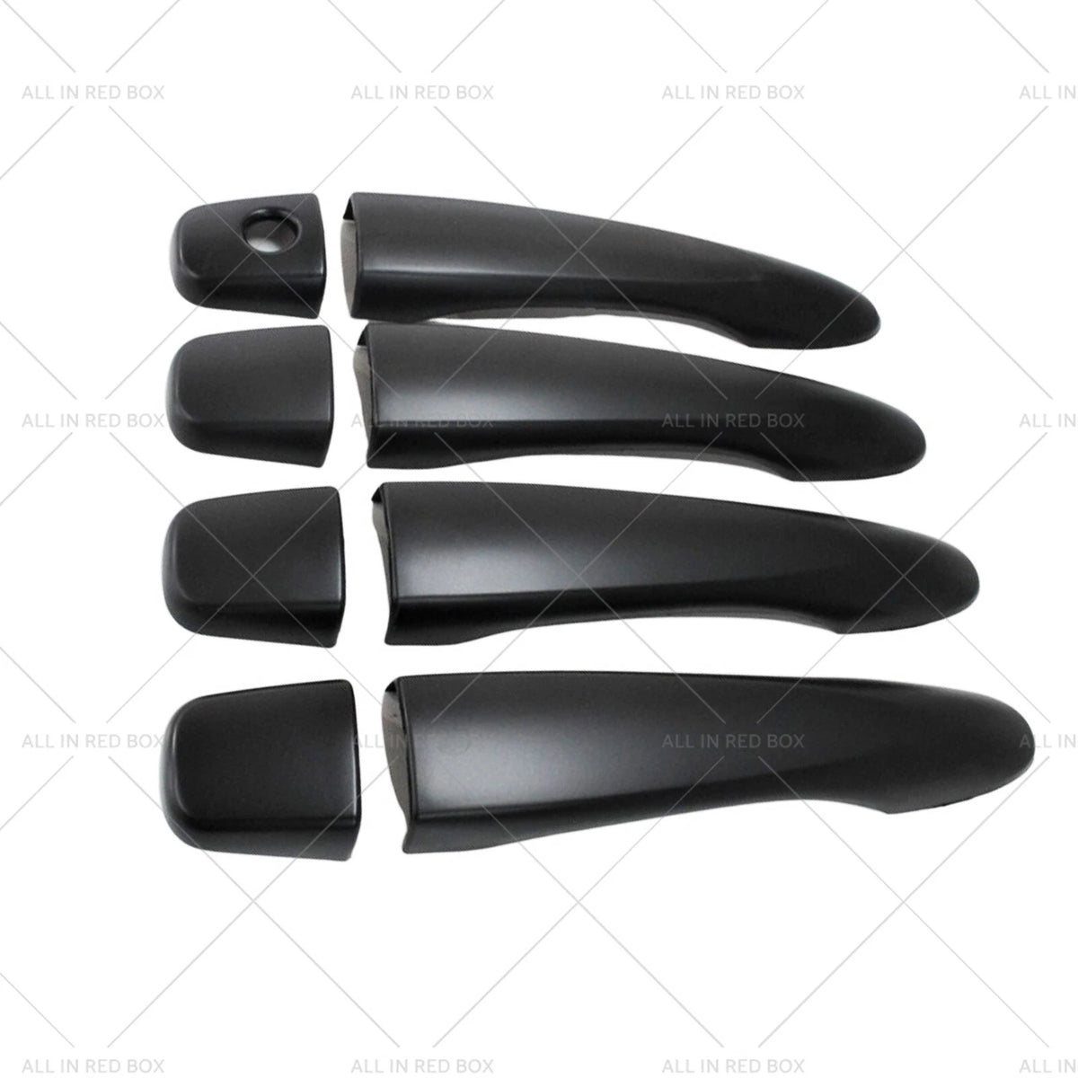 4X Remote Key Door Handle Covers for Nissan Navara D40 (2005–2015)