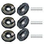 Set of 2 Electric Trailer Brake Assemblies for 7" Wheels
