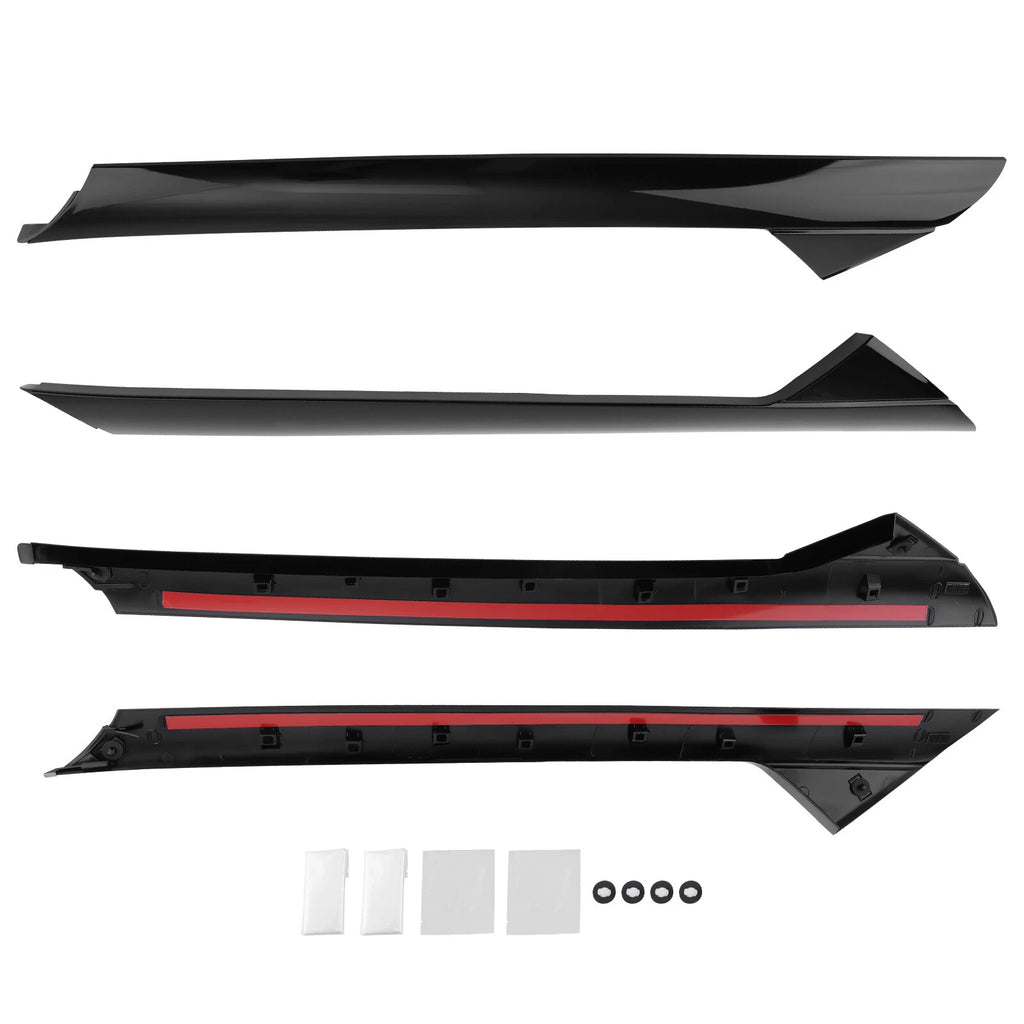 Set of 4 Windshield Trim Moldings for Ford Explorer (2011–2019)