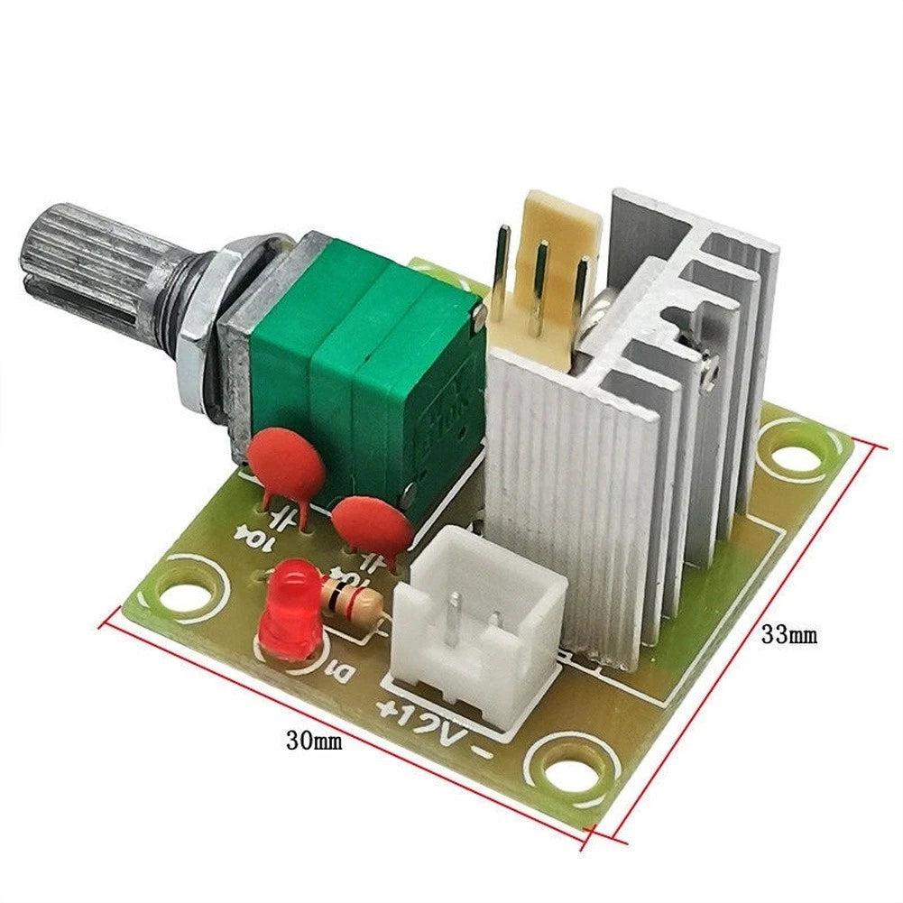 LM317 Voltage Regulator Control Board for Fan Motors and Sensors (5V 9V 12V)