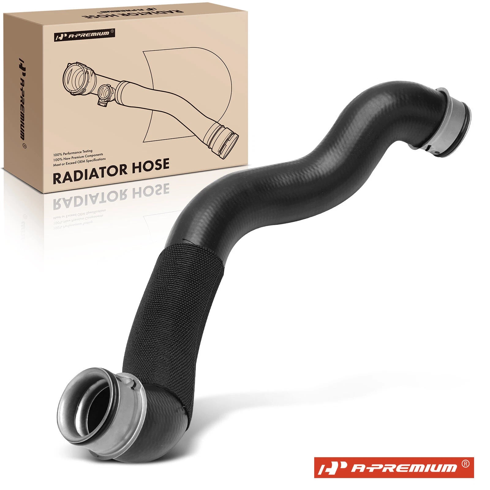 Left Radiator Hose for Mercedes-Benz C63 AMG (2008–2015)