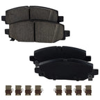 Rear Brake Pads Set for Jeep Wrangler (2019–2024)