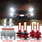 LED Headlight and Fog Light Bulb Kit for Honda Civic and CR-V (2016–2020)