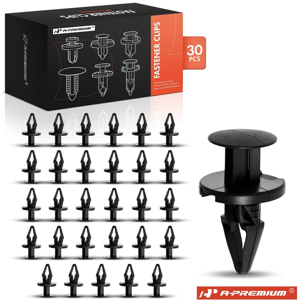 Set of 30 Nylon Bumper Fascia Flares & Air Dam Retainer Clips for GMC