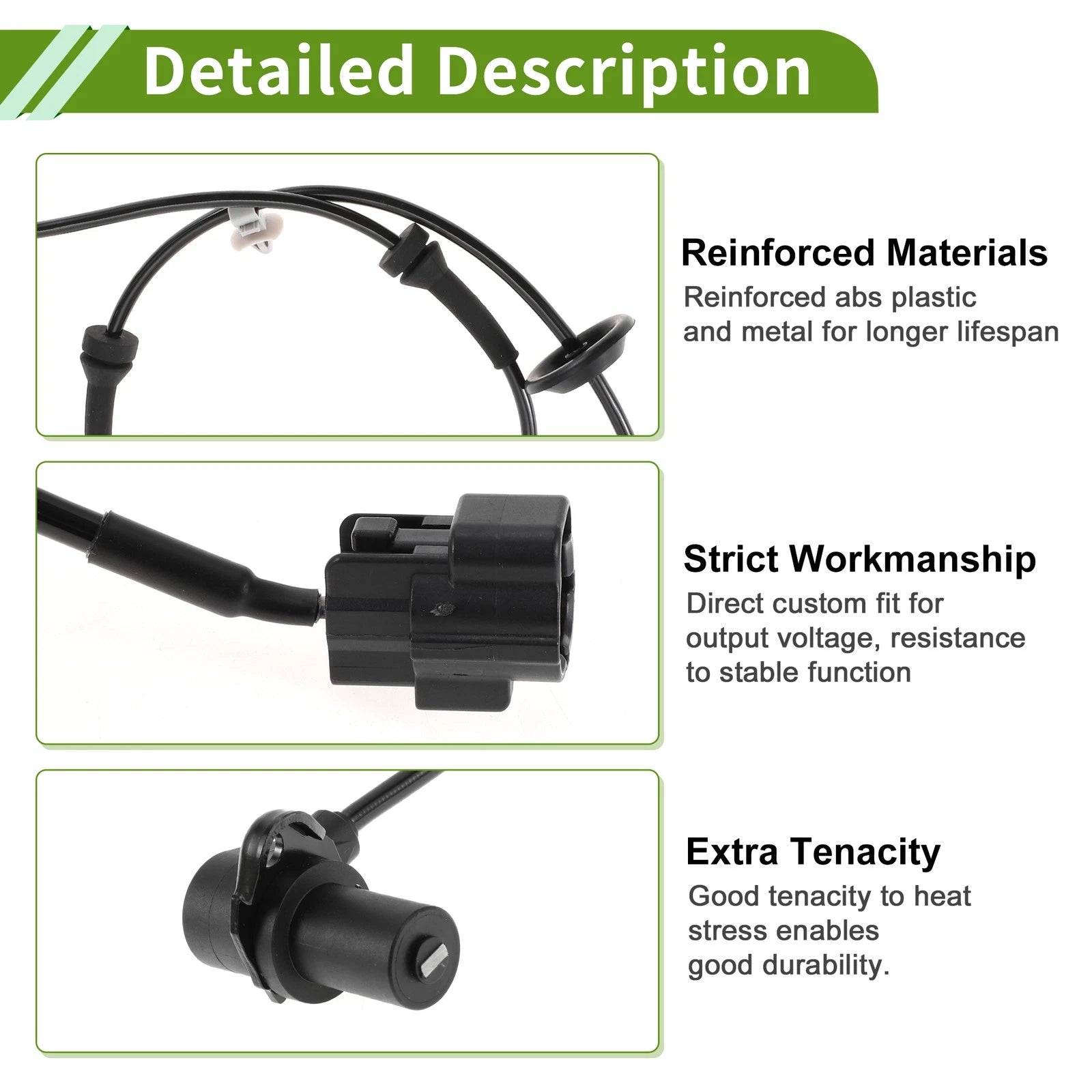 ABS Wheel Speed Sensor No. 96473222 for Chevrolet Aveo (2004–2011)