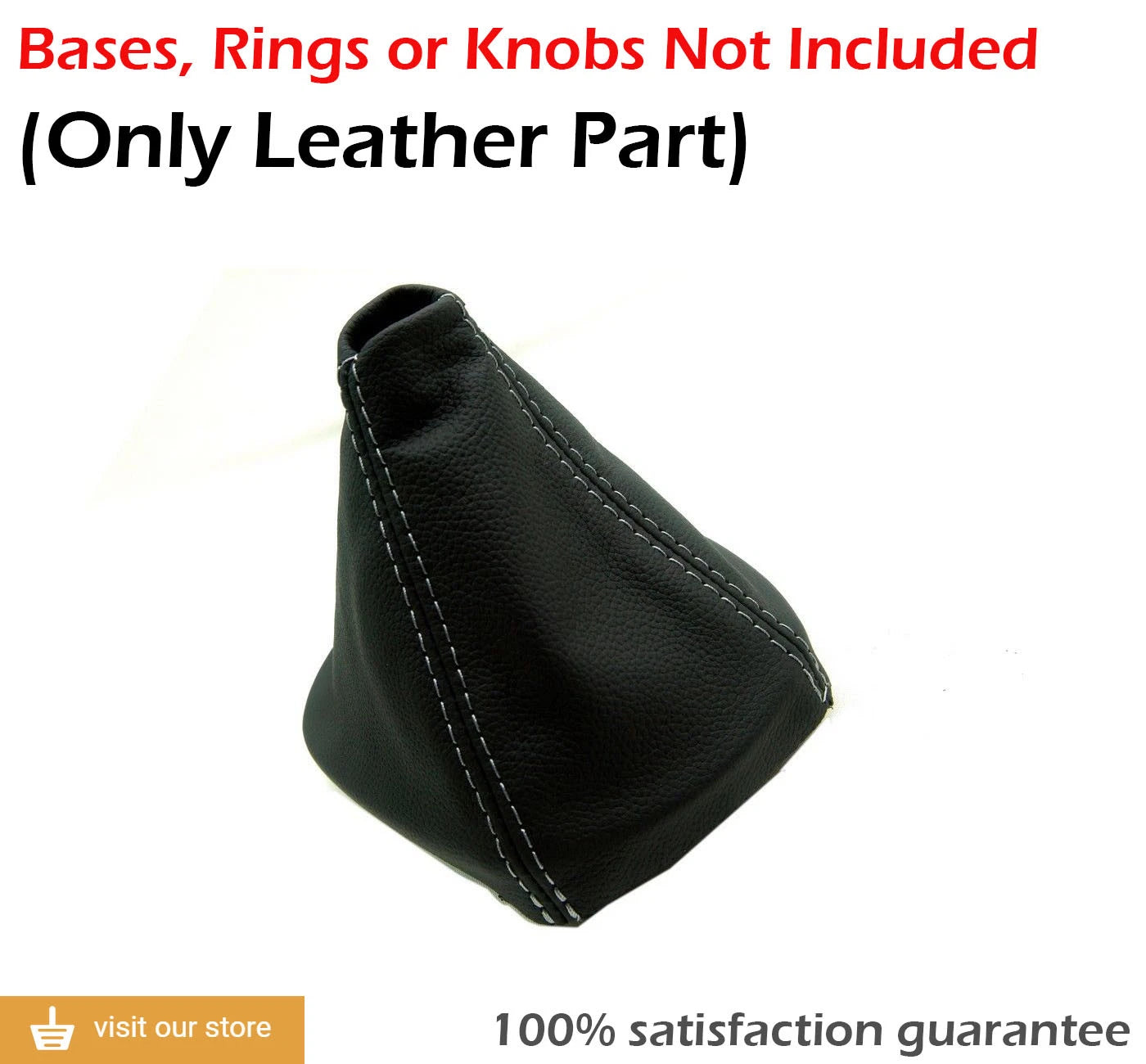 Manual Shift Boot Cover for BMW M3 Z4 (2003–2008) Gray Stitch