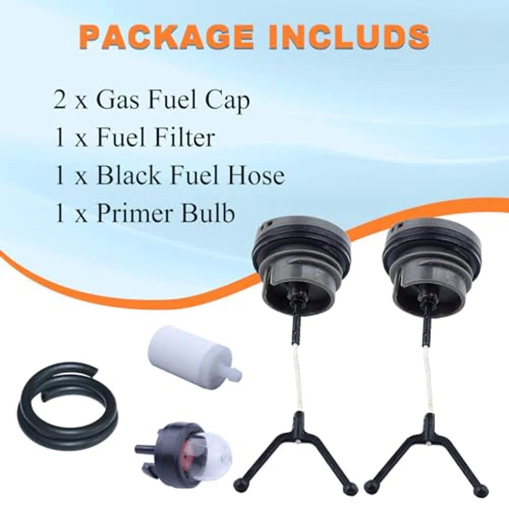 Fuel Cap Replacement Kit 2 Pack for K760 K770 K960 K970 K1270 (Concrete Saws)