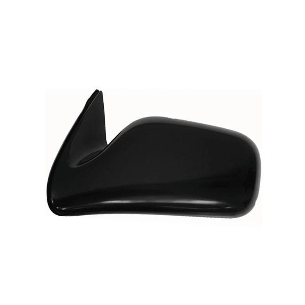 Replacement Ready to Paint Driver Side Power Door Mirror w/o Heated Glass for