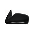 Replacement Ready to Paint Driver Side Power Door Mirror w/o Heated Glass for
