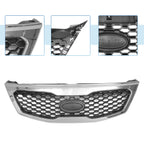 Front Hood Bumper Grille for Kia Sorento (2011–2013) No.863502P000 Black