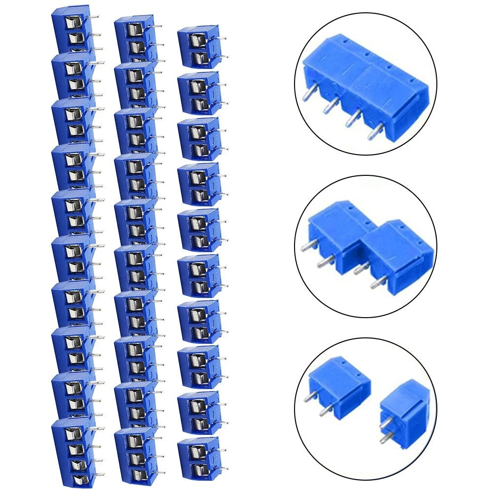 10PCS Straight Pin for PCB Terminal Block Connector 5.0mm Pitch