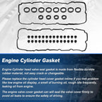 Valve Cover Gaskets Set for Ford F150 (2014–2017), Mustang (2015–2020)