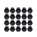 20Pcs 17mm Black Wheel Lug Nut Bolt Cover Caps for Audi