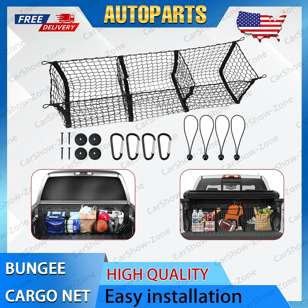 Trunk Bed Cargo Net Organizer for RAM 1500 (2019–2023)