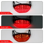 Rear Brake Turn Signals Taillight for Honda CBR 600RR (2007–2012) Red
