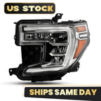 LED Headlight w/ Halogen Turn Signal for GMC Sierra 1500 (2019–2022)