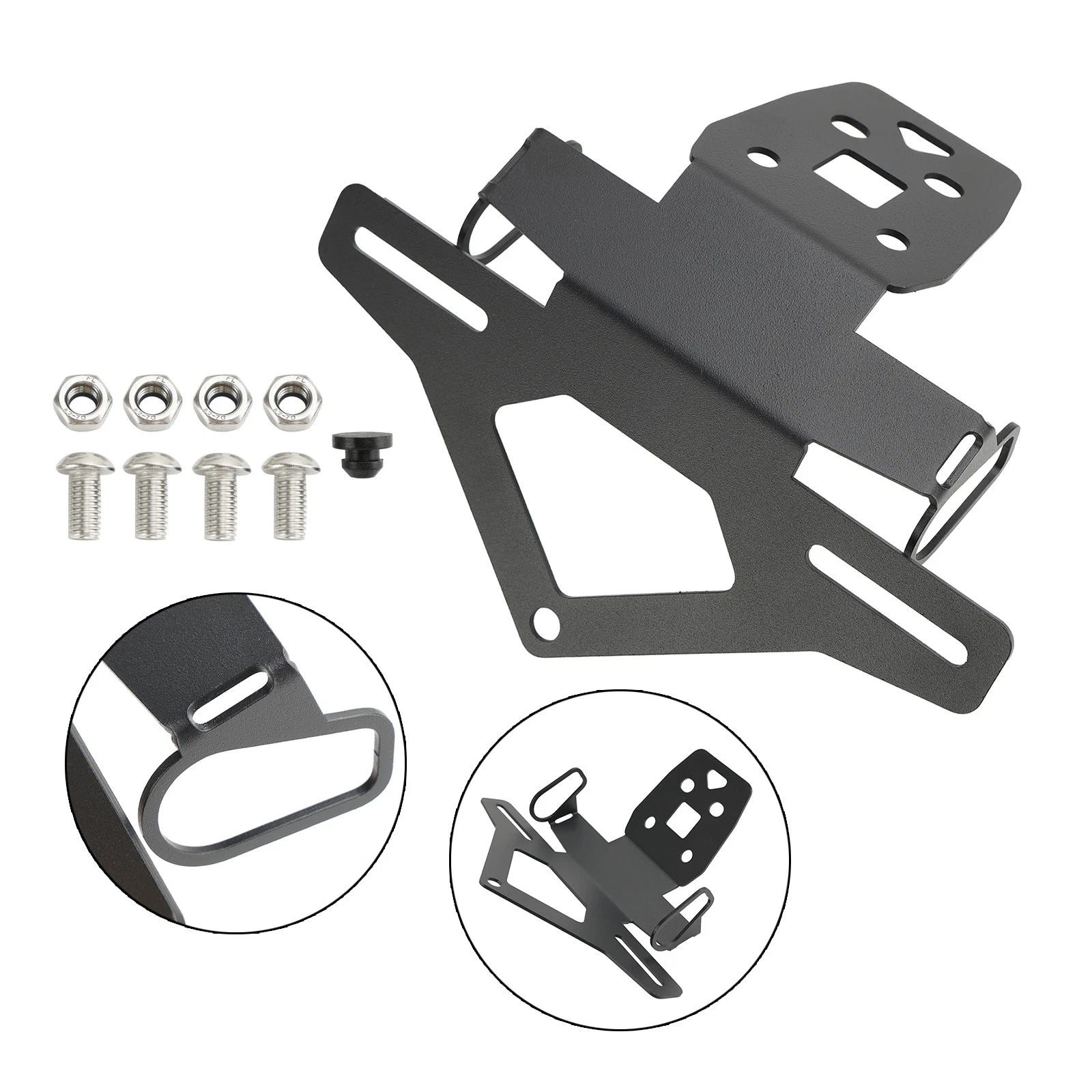 License Plate Holder Bracket for Kawasaki ZX-4R ZX-4RR (2023)