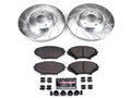 Front Brake Pad and Rotor Kit for Mazda RX-8 (2004–2008) NZ487BQ