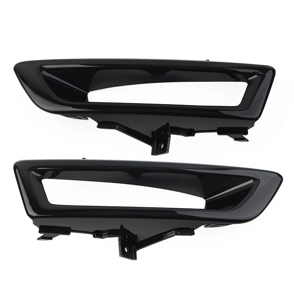 Front Fog Light Lamp Black Cover Trim for Land Rover Discovery Sport (2015–2018)