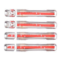 Door Handle Cover Trim Chrome Set 4 Fits Isuzu D-Max MU-X UTE Pickup 2011-15 D05