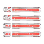 Door Handle Cover Trim Chrome Set 4 Fits Isuzu D-Max MU-X UTE Pickup 2011-15 D05