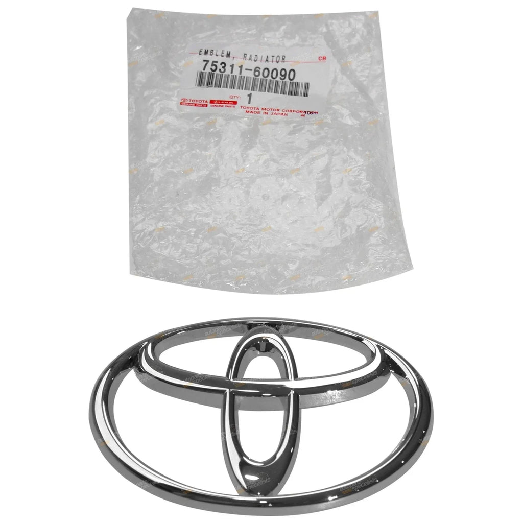 Genuine / Badge Grille Emblem / for Toyota Landcruiser 70-105 Series