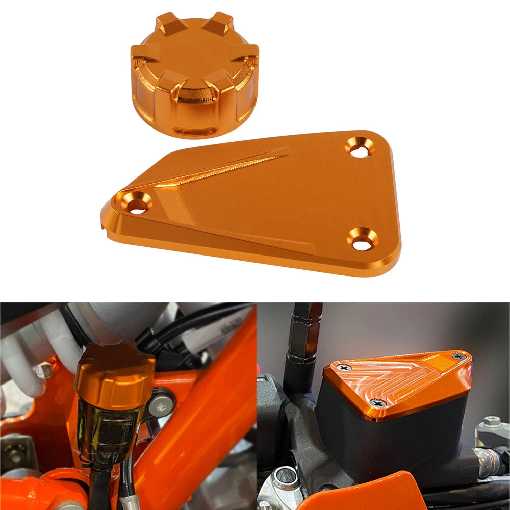 Brake Reservoir Fluid Covers for KTM 790 Duke, 790 Adventure (2018–2022)
