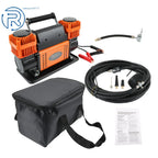 Dual Cylinder 12V Portable Inflator 150 PSI for Truck Tires (2010–2023)