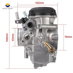 Carburetor & 43" Throttle Cable for Harley Sportster XL1200 XL883 (CV40)