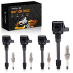 Ignition Coil & Spark Plugs for Honda Fit L4 1.5L (2015–2019)