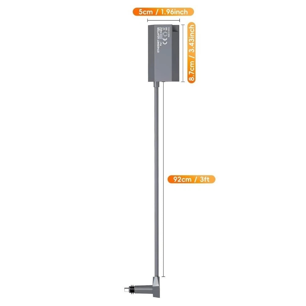 Ethernet Adaptor Box for Starlink Gen 2 (1200Mbps Data Rate)