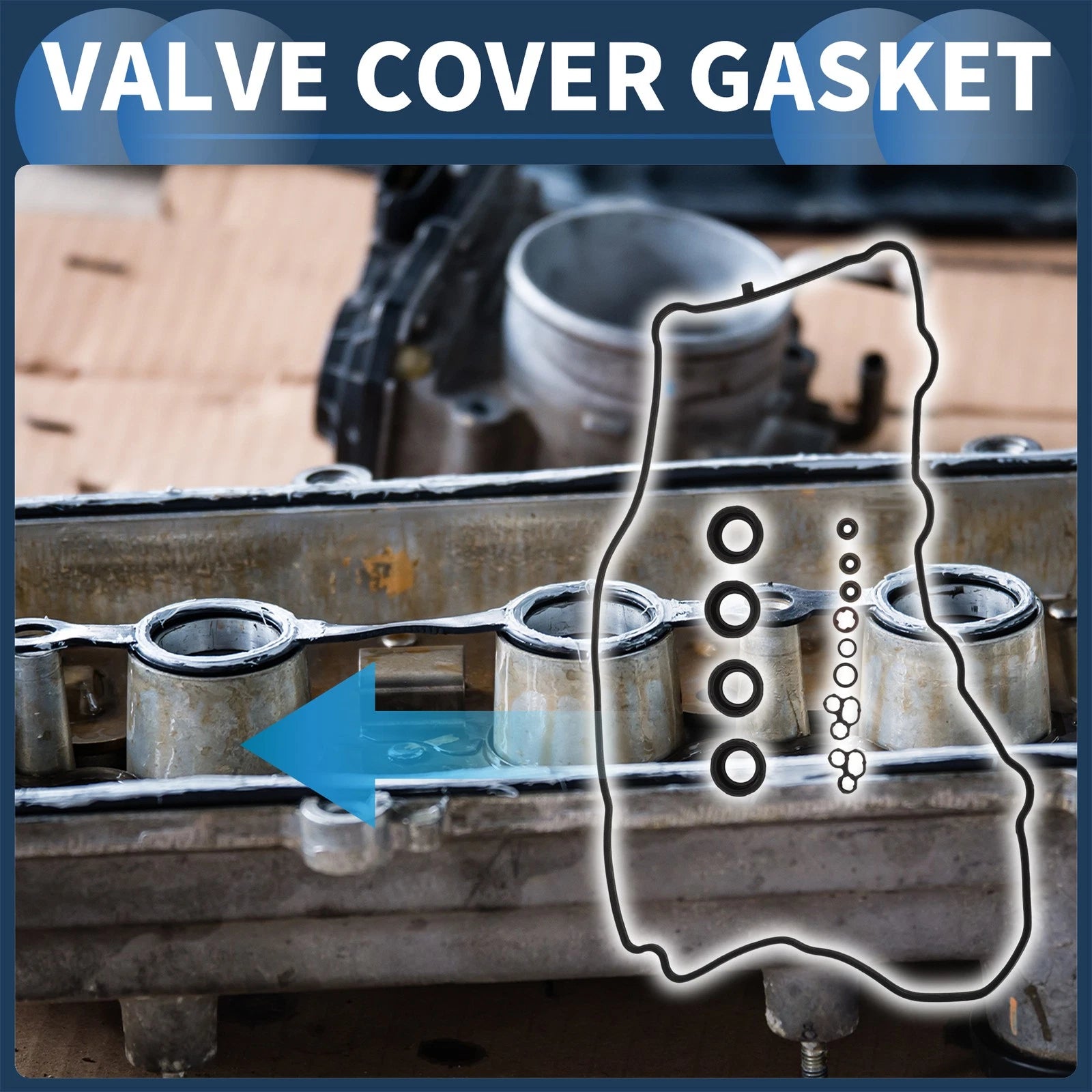 Valve Cover Gasket Set for Lexus ES300H (2013–2018) VS50825R