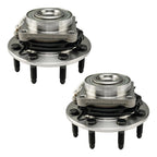 2X Front Wheel Bearing Hub for Chevy Silverado Avalanche Suburban Sierra 2500 (2000–2014)