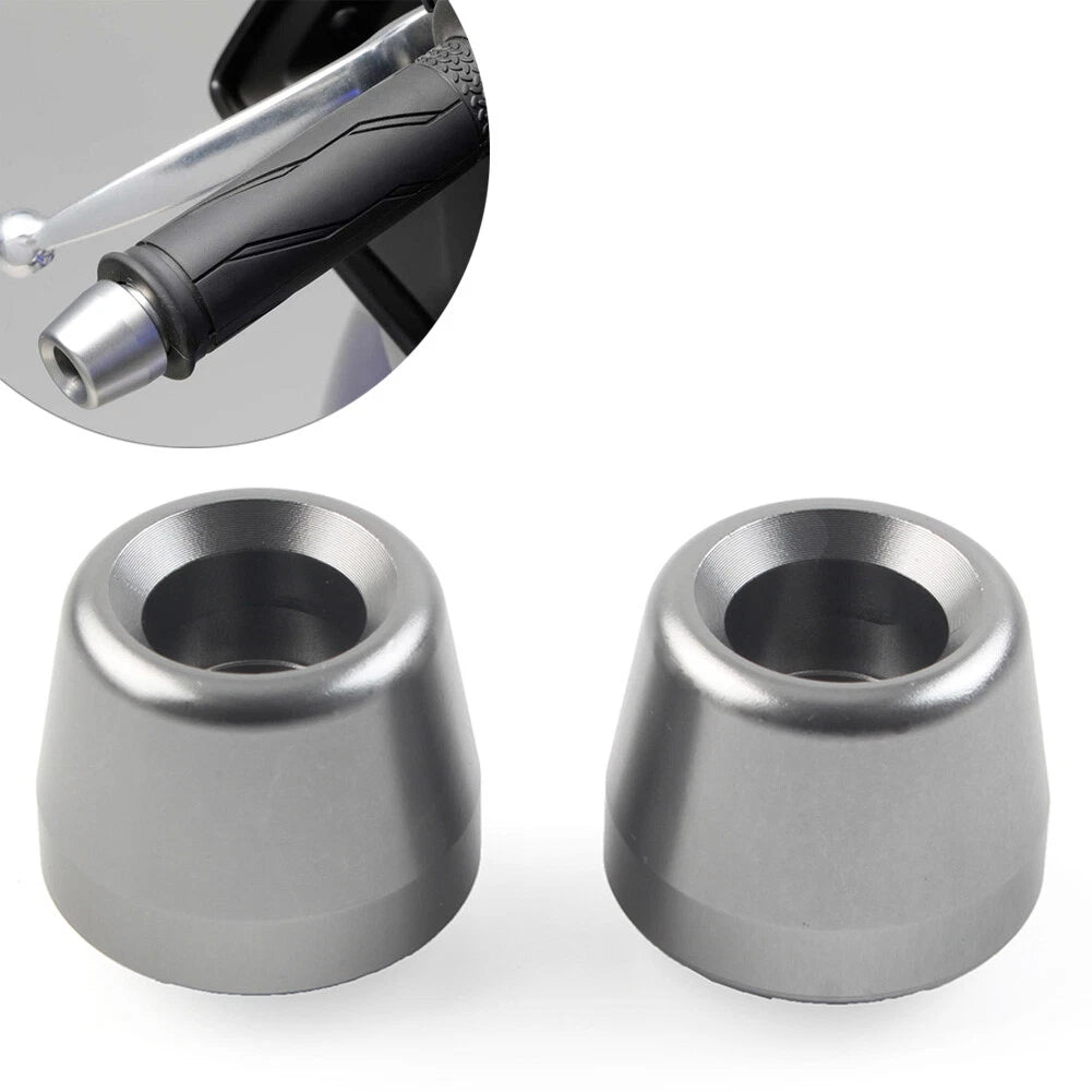 1 Pair CNC Handlebar Grips Bar End Slider Cap for Yamaha YZF-R1 (2015–2023)