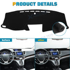 DashMat Black Dashboard Mat for Honda CR-V (2007-2026)