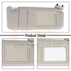 Front Right Sun Visor with Vanity Light for Toyota Camry (2006-2011)