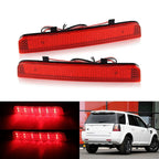 Parking Lamp Red Lens LED Rear Bumper Reflector Light for Land Rover L322 LR2