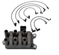 Ignition Coil & Spark Plug Wire Set for Ford Mazda 3.0L V6 (VIN U V)