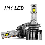 H11 H8 LED Headlight Bulbs Kit for 30000LM 6500K