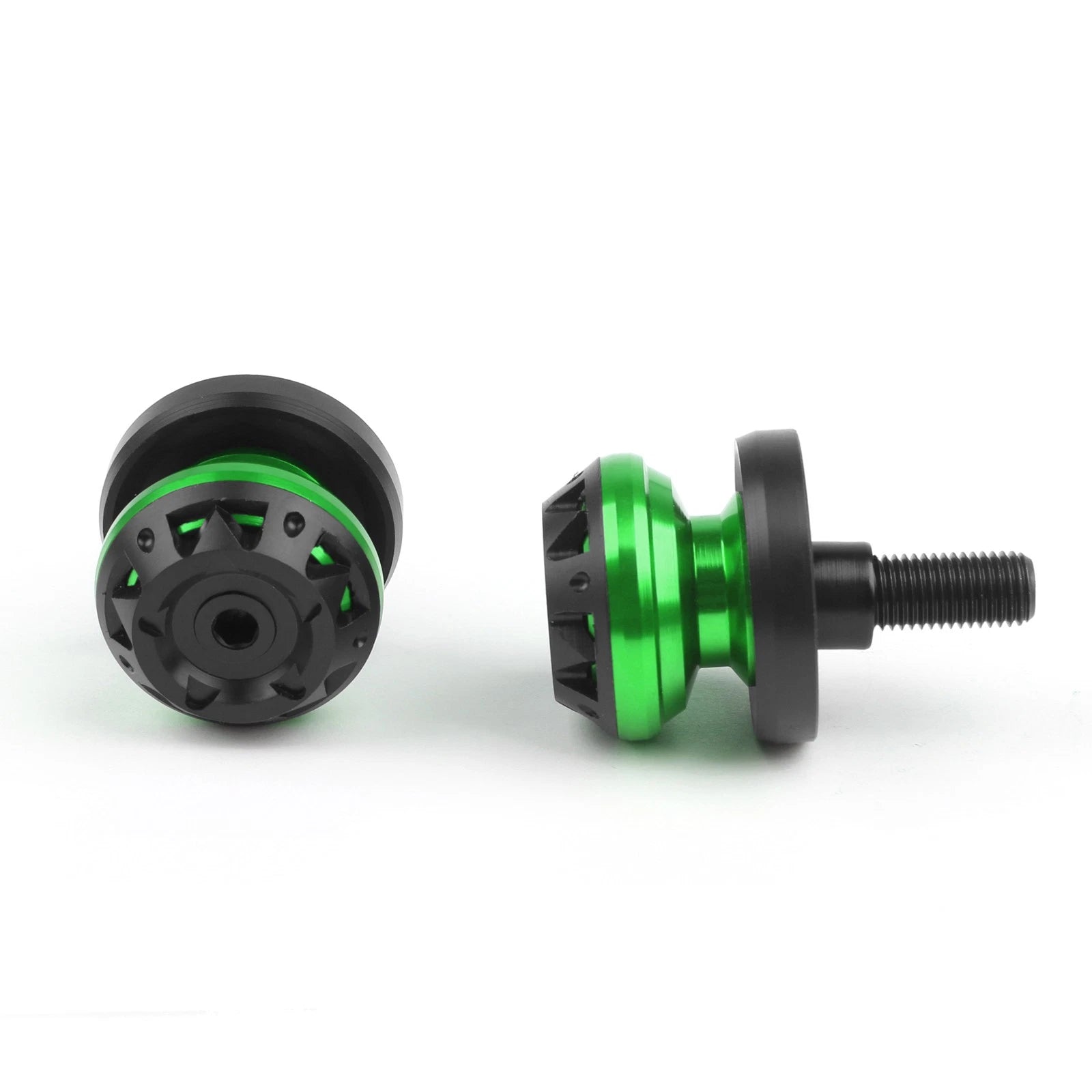 CNC 10mm Swingarm Sliders Spools for Kawasaki Ninja 250R 650R (2008–2018)
