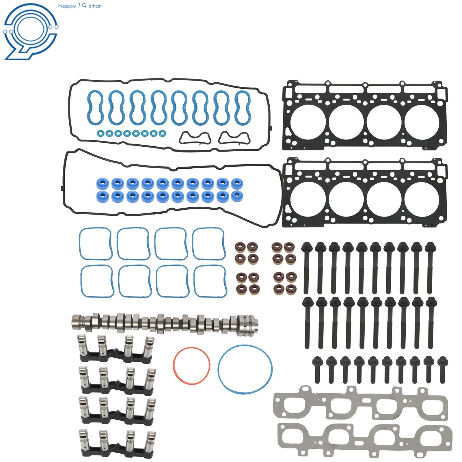 Camshaft Kit for Chrysler Dodge Jeep Grand V8 (2011–2015) MDS Lifter Rollers