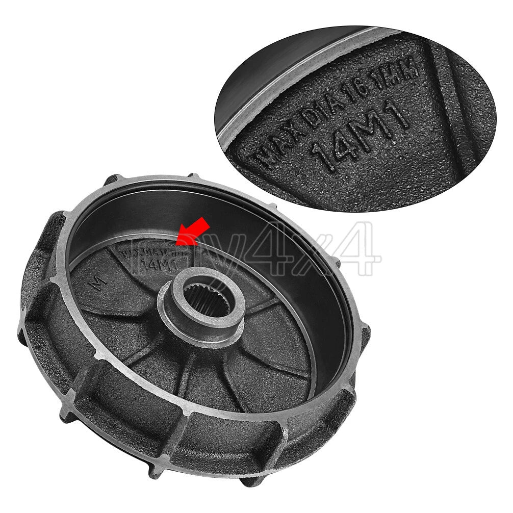 Rear Brake Drum Hub for Honda Foreman 500 TRX500F FM/FE (2014–2019)