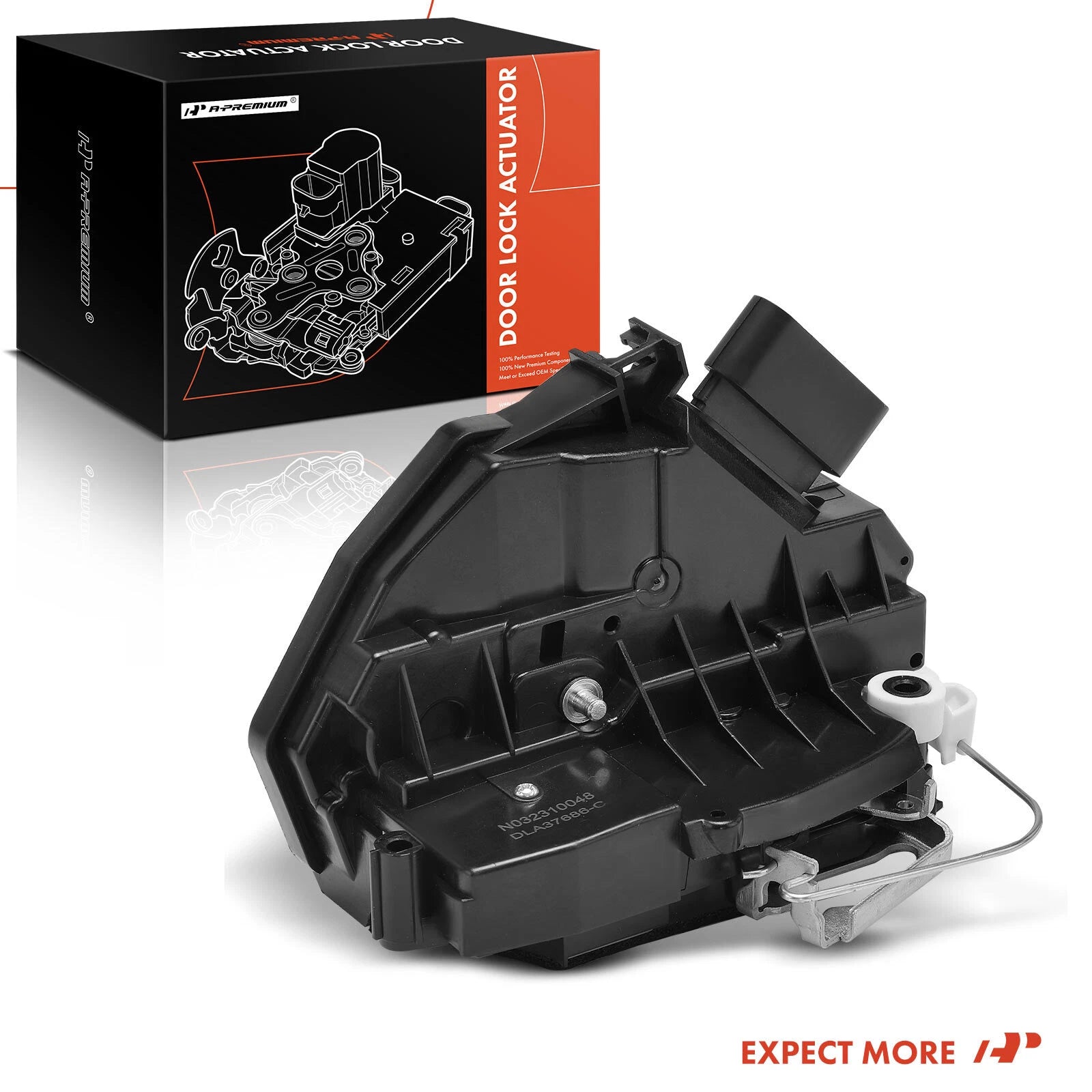 Front Right Door Lock Actuator for Ford Focus (2012–2018) w/ Anti-Theft