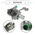 Solenoid Spool Valve for Honda (15810P2RA01) Aluminum Alloy Silver Green Set of 1